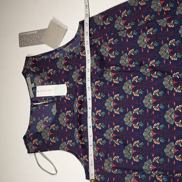 Daniel Rain Albado crew neck blouse/ tunic size XSP - Picture 6 of 8